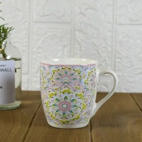 تصویر ماگ سرامیکی نقش سنتی 