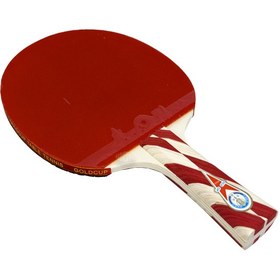 تصویر راکت پینگ پنگ دسته شطرنجی Gold Cupgoldcup Ping-Pong Racket 