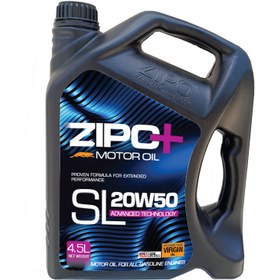 تصویر روغن موتور زیپوپلاس 20/50 4.5 لیتری sl 
