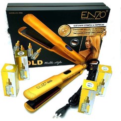 تصویر اتو مو انزو پروفیشینال مدل EN-3982 با کابل چرخشی و روغن برزیلی 