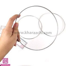 تصویر حلقه آهنی گرد 15cm 