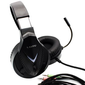 تصویر هدست مخصوص بازی لیتو مدل L-19 ا Leitu L-19 Gaming wireless Headset Leitu L-19 Gaming wireless Headset