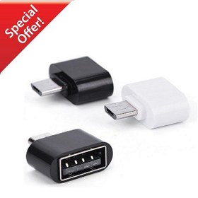 تصویر مبدل OTG میکرو یو اس بی به یو اس بی مدل Earldom OTG Micro USB to USB 2.0 Adaptor ET-0T03 