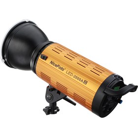 تصویر نور ثابت NiceFoto 200W Bi-color video light LED-2000A II 