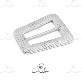 تصویر سگک نقره ای 5 سانت طرح لوزی (بسته 87 عددی) 