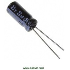 تصویر خازن الکترولیت 680uF-16V electrolytic capacitor 680uF-16V