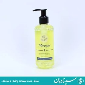 تصویر ژل شستشو و آبرسان صورت مورینگاه امو مدل 1 moringa emo حجم 200 میل تجهیزات پزشکی سینا درمان 403754 