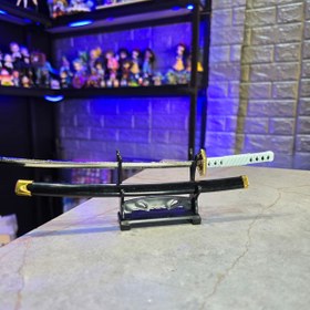 تصویر شمشیر فلزی 25 سانتی انیمه 6 