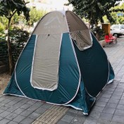 تصویر چادر مسافرتی 8 نفره جنس برنو ارتفاع بلند با زیپ شماره 10 ماشین کوه جنگل کمپ کد2 