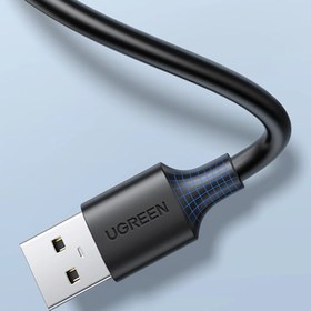 تصویر کابل افزایش طول USB 2.0 یوگرین مدل US103 10318 طول 5 متر Cable Extension USB 2.0 Ugreen US103 10318 5m