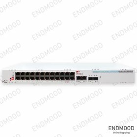 تصویر سوییچ شبکه 28 پورت کی دی تی KP-2404J3SFT Network switch KDT KP-2404J3SFT