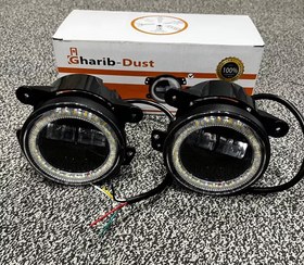 تصویر پرژکتور تایگر 4 حالته(بسته دو عددی) - لنز مستعطیل 