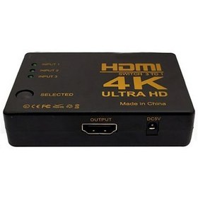 تصویر سوییچ 1 به 3 HDMI دی نت-DNET Switch 1 to 3 HDMI DNET-DNET