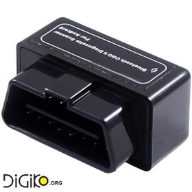 تصویر رابط و اسکنر OBD II / OBD2 مینی بلوتوث قابل اتصال به گوشی های اندروید 