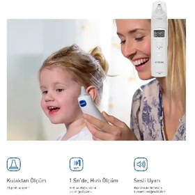 تصویر دماسنج بدون تماس دیجیتال امرن Gentle Temp 520 سفید 