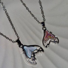 تصویر گردنبند دم وال فانتزی 