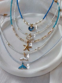 تصویر گردنبند منجوقی دریایی 