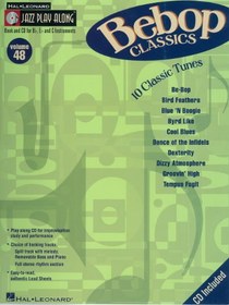 تصویر Jazz Playalong Vol 48 – Bebop Classics For Alto And Tenor 