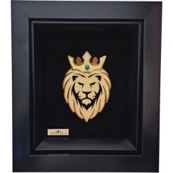 تصویر تابلو ورق طلا نماد ماه مرداد کد R900 