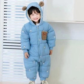 تصویر کاپشن سرهمی blue 