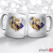 تصویر ماگ تیم رئال مادرید کد 32040 