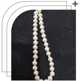 تصویر تسبیح نقره کد 09 