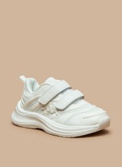 تصویر کفش ورزشی مش با پنل مشبک و بسته شدن با چسب و حلقه برند kappa Mesh Panelled Sports Shoes with Hook and Loop Closure