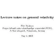 خرید و قیمت دانلود کتاب Lecture notes on general relativity 2000 | ترب