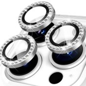 تصویر محافظ لنز الماسی مناسب برای گوشی موبایل iPhone 12 Pro 