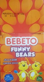 تصویر پاستیل ببتو خرسی ۸۰ گرمی ا Jelly Gum Bebeto 80g Jelly Gum Bebeto 80g
