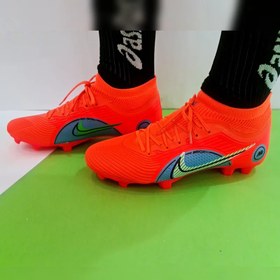 تصویر کفش استوک فوتبال جورابی نایک ویپور ۱۴ pro سایز ۴۰ تا ۴۵ 