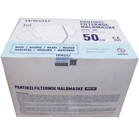 تصویر ماسک N95 ۶ لایه ۵۰ عددی 