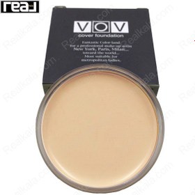 تصویر کرم پودر کاسه ای وو اصل شماره 1 VOV Cover Foundation Pink Beige 