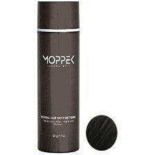 تصویر پودر پرپشت کننده موی مشکی موپک 50 گرم Moppek Black Natural Hair Fibers Powder Black 50gr