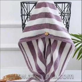 تصویر حوله سر پیچی هندی 