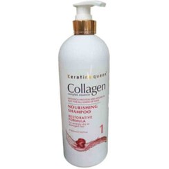 تصویر شامپو کراتین کوئین کلاژن Keratine Queen Collagen 1 – بدون سولفات 