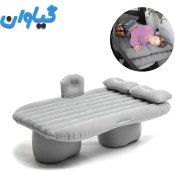 تصویر تشک بادی داخل ماشین ضخیم دنا Air mattress car dena