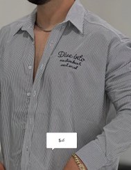 تصویر پیراهن مردونه باکسی اهورا کد 25935 