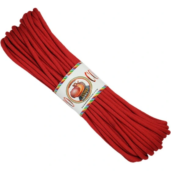  9KM DWLIFE 100% UHMWPE Braided Cord, 1.0mm Red 100ft