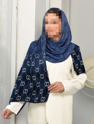 تصویر شال پنبه ای پاییزه برشکا 