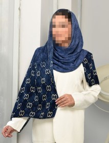 تصویر شال پنبه ای پاییزه برشکا 