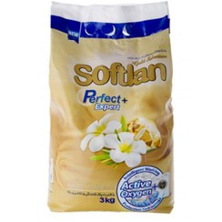 تصویر پودر ماشین لباسشویی سافتلن مدل Flower مقدار 3000 گرم Softlan Flower Washing Machine Powder 3000gr