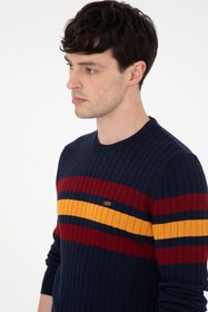 تصویر پلیور مردانه ماوی مدل 1119312 رنگ سرمه ای 