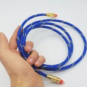 تصویر کابل اپتیکال شارک مدل FIBER optic cable طول 1.5 متر 