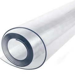 تصویر طلق 3 میل وارداتی عرض 60 سانت شفاف(رومیزی شفاف ضخیم ) 