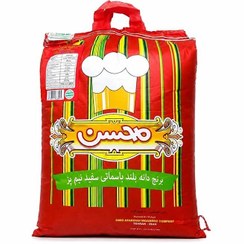 تصویر برنج باسماتی محسن ۱۱۲۱ وزن ۱۰ کیلوگرم 