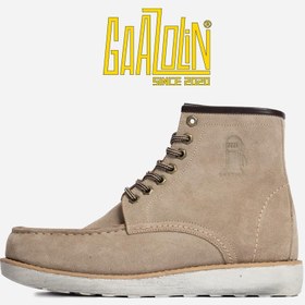 تصویر بوت گاراژ گازولین خاکی جیر – GAAZOLIN Garage Boots Wild Mushrooms S 