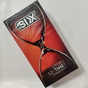 تصویر کاندوم سیکس مدل Stop Time بسته 12 عددی 