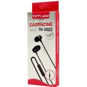 تصویر هندزفری با سیم تسکو مدل TH 5052 tesco handsfree th 5052