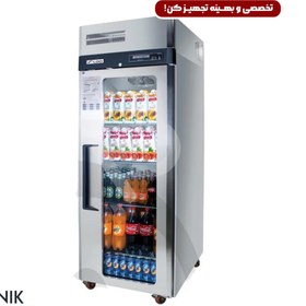 تصویر یخچال ایستاده درب شیشه ای ایگلو مدل RS-GT18 IGLOO RG-ST18 Refrigerator